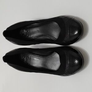 Tory Burch Carrie Quilted Captoe Pumps